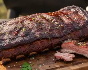 Beitragsbild Rippchen im St. Louis Cut mit Nano Banana erstellt.