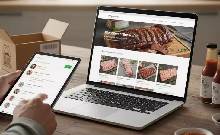 Rippchen online kaufen: Beitragsbild erstellt mit Nano Banana